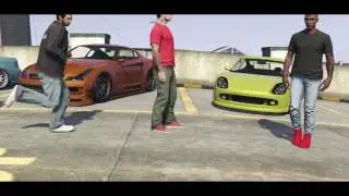 Mannequin Challenge GTA V #MannequinChallenge │Car Meet │ By DIM