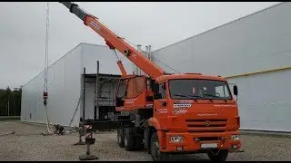 Супер "отбойник", ящик с подлокотником + Обзор автокрана Клинцы 25т.28м. КС-55713-1К-3