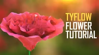 Tyflow Flower Tutorial - 