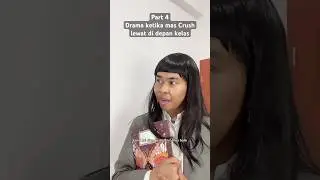 Part 4 Drama ketika mas Crush lewat di depan kelas #alwanrk #comedy #shorts