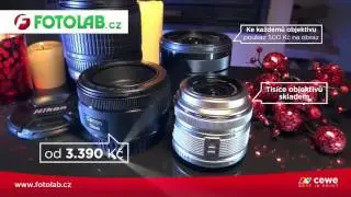 Vánoce od FOTOLAB.cz - Značkové objektivy