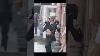 Чуть не прибило кирпичом ПРАНК / Реакция девушек на best prank 