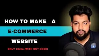how to make ecommerce website ||how to make Ecommerce website with out code