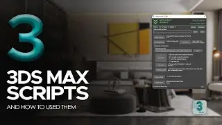 TOP 3 3ds Max 2023 Scripts for Architectural Visualizer and VRay 6 Tutorials