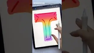 How to Draw Balloon Letters in Procreate 