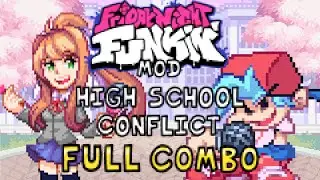 [MOD] Friday Night Funkin' - High School Conflict - HARD - Full Combo