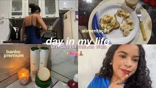 DAY IN MY LIFE 🎀🛍️ | um dia produtivo na minha vida ✨ (alimentação, estágio, mercado)