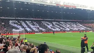 Another touching tribute to Sir Bobby Charlton at the Manchester derby