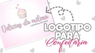 LOGOTIPO PARA CONFEITARIA+DICAS PIXELLAB