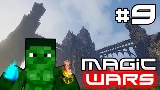 Minecraft Magic Wars - Impressing the Town! #9