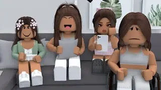 Daily Routine With AUNT AMAYA! *JADE GOT INJURED.. SIENNA RAN AWAY!* Voiced Bloxburg Family Roleplay