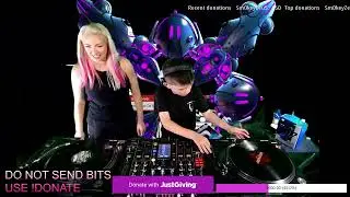 DJ PULSAR & AMBER D - FUNDRAISER FOR IAN RUSSELL // Subscriber Perks! // !donate !gigs // TEAM BRISK