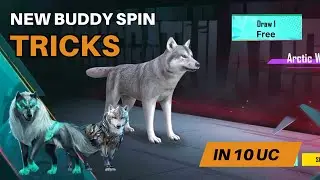🔴 BGMI NEW HOLA BUDDY CRATE OPENING | BGMI ARCTIC WOLF IN 10 UC | FREE WOLF COMPANION TRICKS