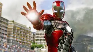 Iron Man Suitcase Suit Up - Iron Man vs Ivan Vanko Fight Scene - Iron Man 2 (2010) Movie Clip