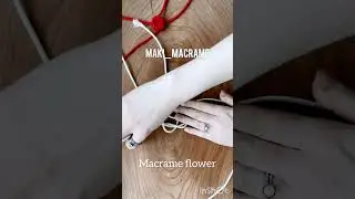 Macrame flower