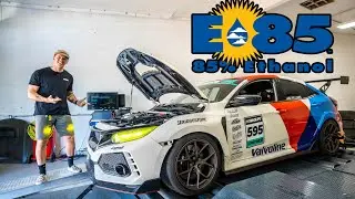 We Put E85 On the Type R and it made POWER!