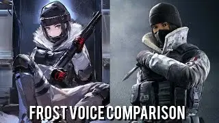 Frost Voice Comparison (Arknights x Rainbow Six Siege)