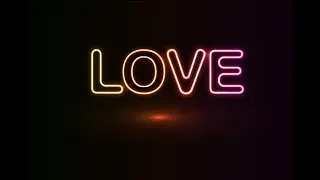 CREATE NEON EFFECT LOGO IN ADOBE ILLUSTRATOR  | 