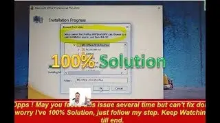 [100%] Setup cannot find pro plus.WW\proPsWW.cab. Browse to a valid installation source