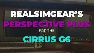 Perspective Plus Walkthrough on RealSimGear Cirrus Simualtor