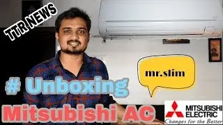 Mitsubishi AC Unboxing video👍| Hindi Tech video | Best Ac india