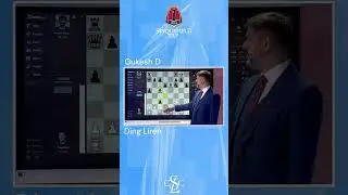 Ding's Opening Choice Against Gukesh 