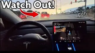 Tesla Full Self Driving 12.5 Real World Testing & Review With Model Y Long Range AWD FSD 12.5.1.3