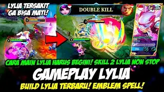 GAMEPLAY LYLIA NEOBEAST SKIN ❗ EMBLEM LYLIA MAGE & BUILD LYLIA TERSAKIT 2023❗ TUTORIAL LYLIA TERBARU