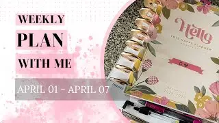 PWM | Apr 1 - Apr 7 #planning