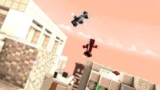 Duel Mempertahankan Kasur Dari Lawan ft @BlazFoxCH - Minecraft Bedwars