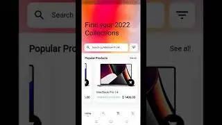 Flutter E-commerce UI #shorts #flutter #short #youtubeshorts #viral #dart #smtechviral