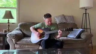 Jake Workman plays a Collings D1 A Hill Country at Blue Ridge Guitar Camp 2024