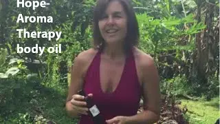 Hope–Aromatherapy Body Oil, Essential oil body lotion, Argan oil