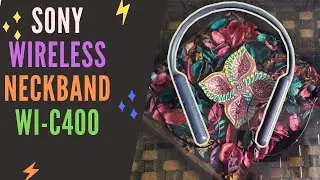 Sony Wi-C400 wireless neckband UNBOX