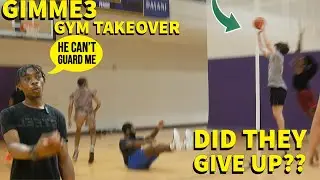 THEY CAN'T STOP US!! | GIMME3 5V5 MIC'D UP BASKETBALL