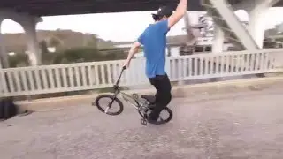 Chad Degroot at the Sanford Bridge