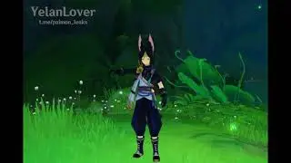 TIGHNARI IDLE ANIMATION (Genshin Impact 2.8 NEW Dendro Sumeru Leaks)