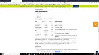 Grading Criteria