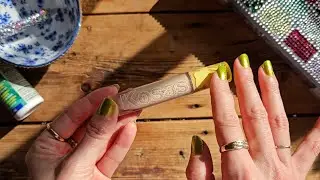 ASMR ✨ bedazzling ✨ my Kosas concealer as I answer all your questions 🌿