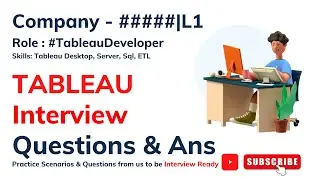 Tableau Interview Question and Answers | Ascendion