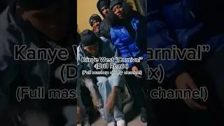 Kanye West “Carnival” (Drill Remix)🔥#popsmoke #nlechoppa #russmillions #centralcee #fivioforeign