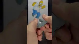 Destroying Homer Simpson #clayartwork #thesimpsons