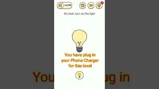 Brain Find Level 109 it's dark, turn on the light.