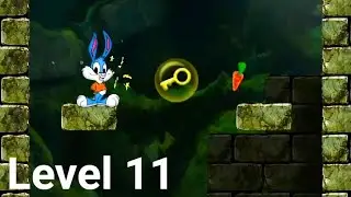 Beeny rabbit 2 Level 11 gameplay | Кролик Бинни 2 уровень 11 прохождение игры