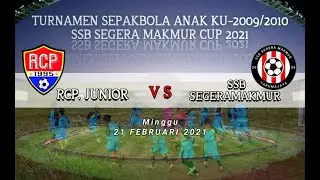 TURNAMRN SEPAKBOLA ANAK KU-2009/2010 || RCP JUNIOR VS SSB SEGERAMAKMUR. Bekasi, 21 Maret 2021