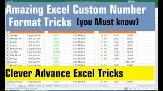 how to create a custom number format in excel