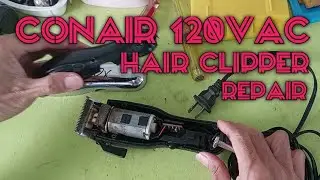 CONAIR HAIR CLIPPER REPAIR 120V AC 60Hz 6W[Model: HC111DCS]