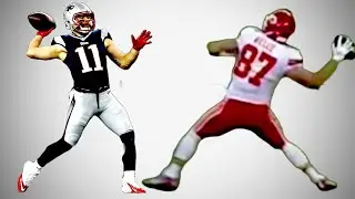 Kelce vs Edelman at QB