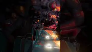Spiderman tries to Stop a Roller Coaster from crashing - Marvel's Spider-Man 2
