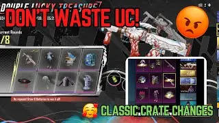 🔴 BGMI DOUBLE LUCKY TREASURE | BGMI NEW CLASSIC CRATE IS HERE | BGMI DOUBLE LUCKY TREASURE EXPLAINED